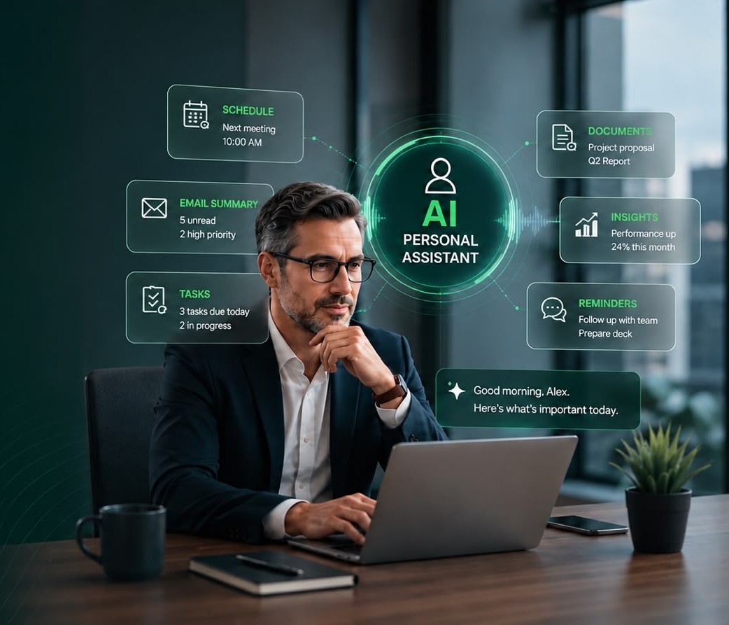 AI Personal Assistant: How Intelligent AI Is Transforming Productivity for Executives and Professionals
